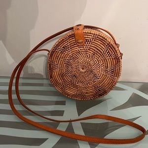 Basket bag from Bali